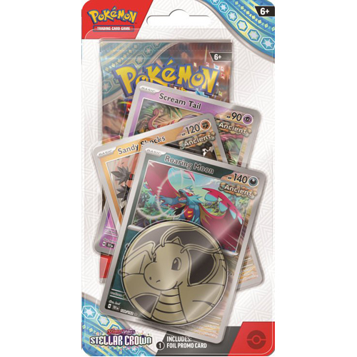 Карточная игра Pokemon Tcg: Scarlet & Violet – Stellar Crown – Premium Checklane – Ancient
Карточная игра Pokemon Tcg: Scarlet & Violet – Stellar Crown – Premium Checklane – Ancient