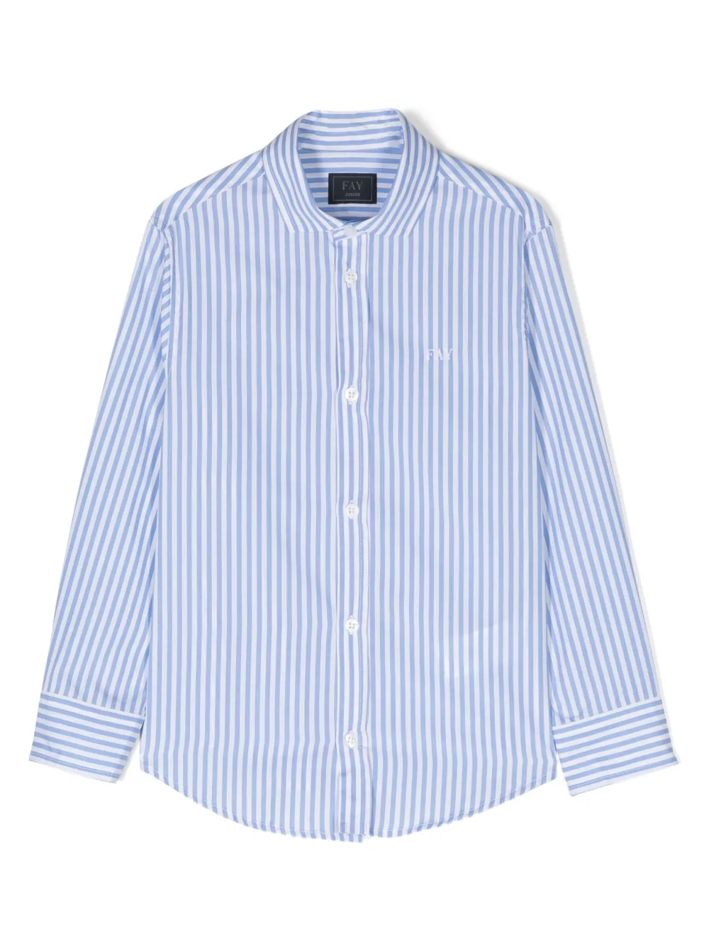 Полосатая рубашка с длинными рукавами Fay Kids, синий
Полосатая рубашка с длинными рукавами Fay Kids, синий