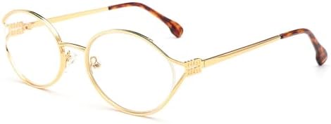 Ретро-солнцезащитные очки в металлической оправе овальной формы для женщин и мужчин, для вождения, с маленькими солнцезащитными линзами, защита от УФ-излучения UV400 MTZJH, Gold Opt
Ретро-солнцезащитные очки в металлической оправе овальной формы для женщин и мужчин, для вождения, с маленькими солнцезащитными линзами, защита от УФ-излучения UV400 MTZJH, Gold Opt