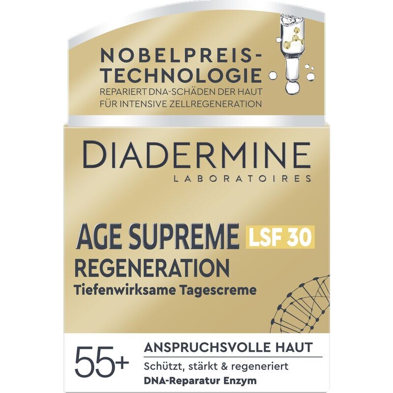 Age Supreme Regenerate Глубоко эффективный дневной крем SPF 30 Diadermine, 50 ml
Age Supreme Regenerate Глубоко эффективный дневной крем SPF 30 Diadermine, 50 ml