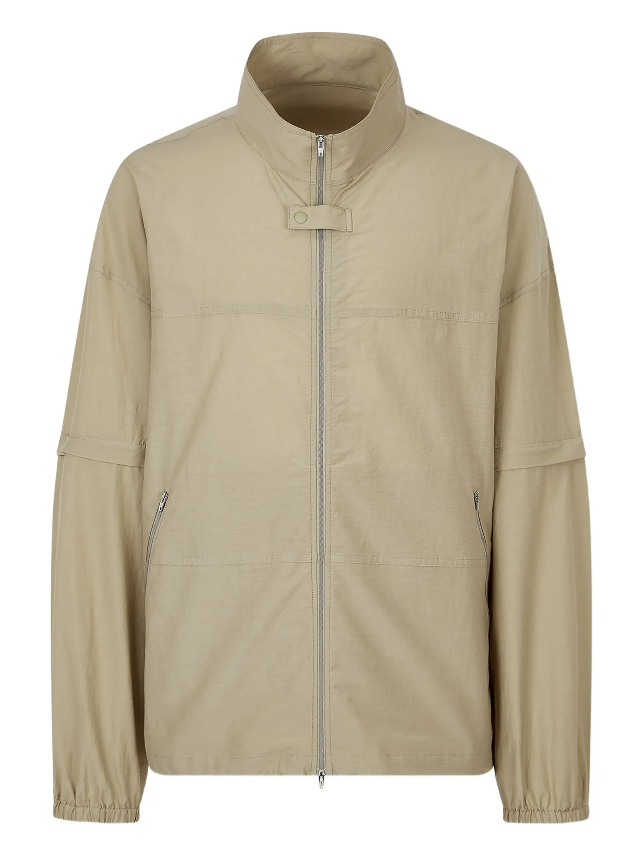 Куртка на молнии со съемными рукавами Studio Tomboy, бежевый
Куртка на молнии со съемными рукавами Studio Tomboy, бежевый