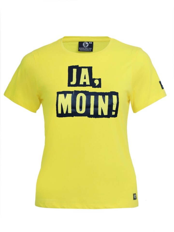 Футболка SCHIETWETTER Ja Moin, 100% Baumwolle, цвет yellow-navy
Футболка SCHIETWETTER Ja Moin, 100% Baumwolle, цвет yellow-navy