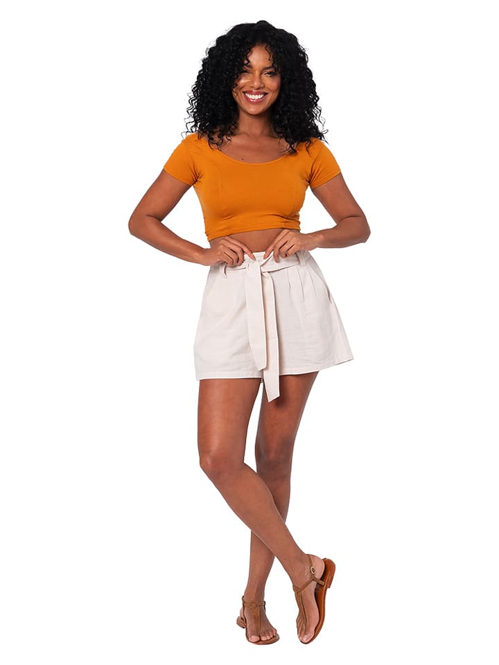 Тканевые шорты Aller Simplement, белый 
Тканевые шорты Aller Simplement, белый