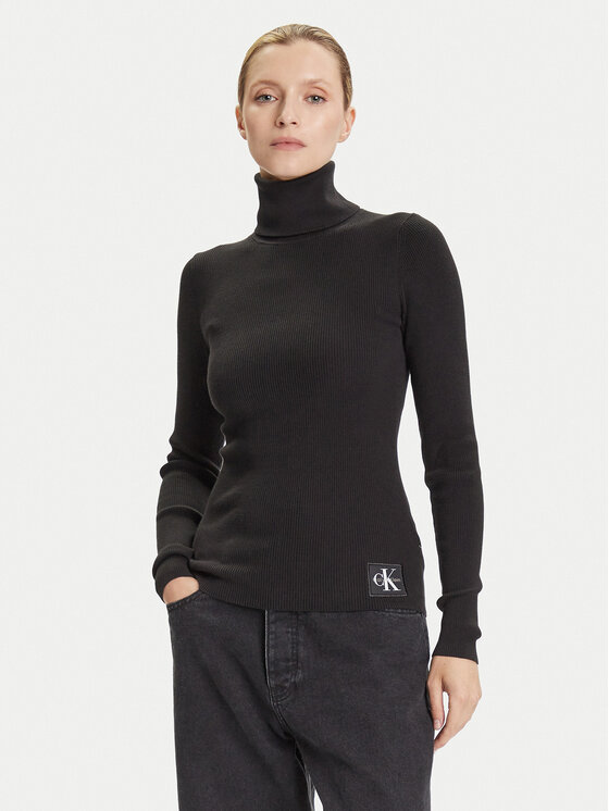 Водолазка regular fit LV047D350G Calvin Klein Jeans, чёрный
Водолазка regular fit LV047D350G Calvin Klein Jeans, чёрный