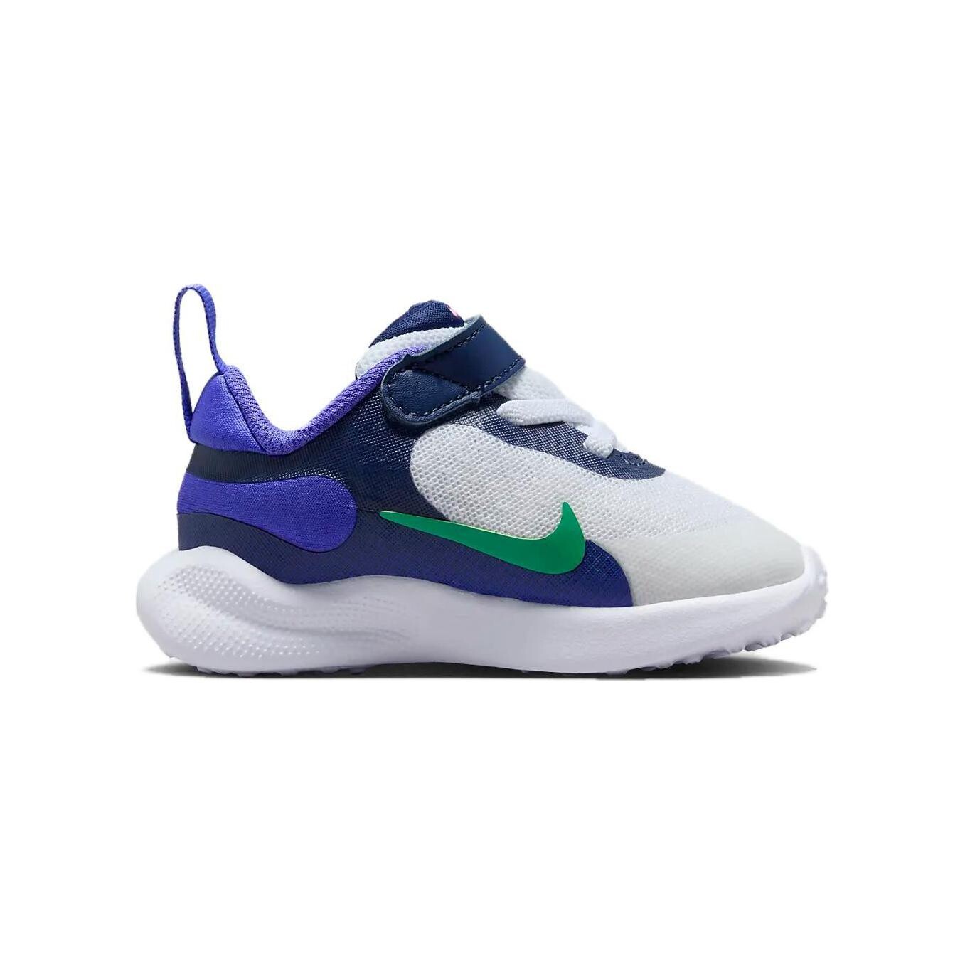 Кроссовки Nike REVOLUTION 7 для малышей TD, White/Blue
Кроссовки Nike REVOLUTION 7 для малышей TD, White/Blue