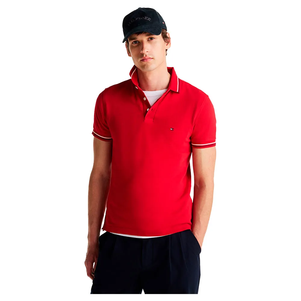 Поло с коротким рукавом Tommy Hilfiger Tipped Slim Fit, красный
Поло с коротким рукавом Tommy Hilfiger Tipped Slim Fit, красный