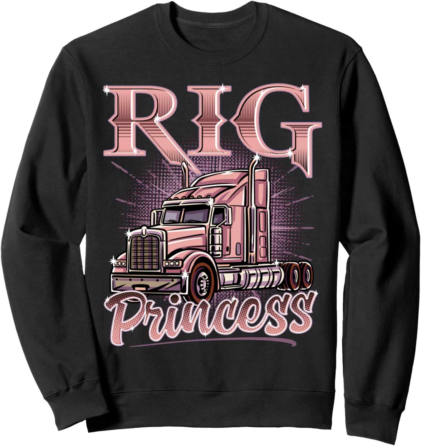 Забавная толстовка с надписью Rig Princess Trucker Four1Nine Truckers Official, черный
Забавная толстовка с надписью Rig Princess Trucker Four1Nine Truckers Official, черный
