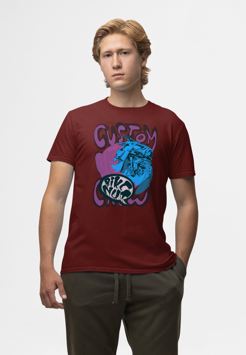 Футболка с принтом MATT KEELING BIKE NUT Henry Tiger, бордовый
Футболка с принтом MATT KEELING BIKE NUT Henry Tiger, бордовый