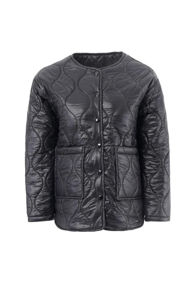 Стеганая куртка Amara с практичными кнопками Freshlions, черный
Стеганая куртка Amara с практичными кнопками Freshlions, черный