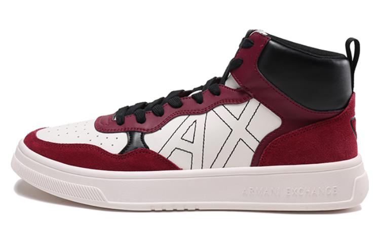 Высокие кроссовки для скейтборда мужские Бордовый/Белый ARMANI EXCHANGE
Высокие кроссовки для скейтборда мужские Бордовый/Белый ARMANI EXCHANGE