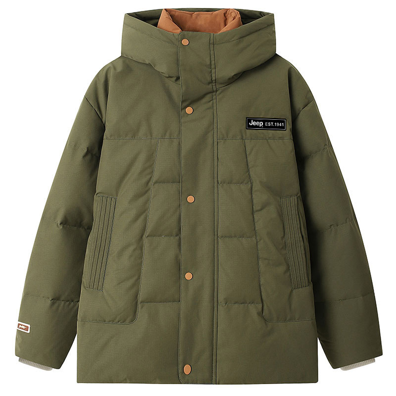 Jeep Мужская пуховая куртка, Army Green
Jeep Мужская пуховая куртка, Army Green