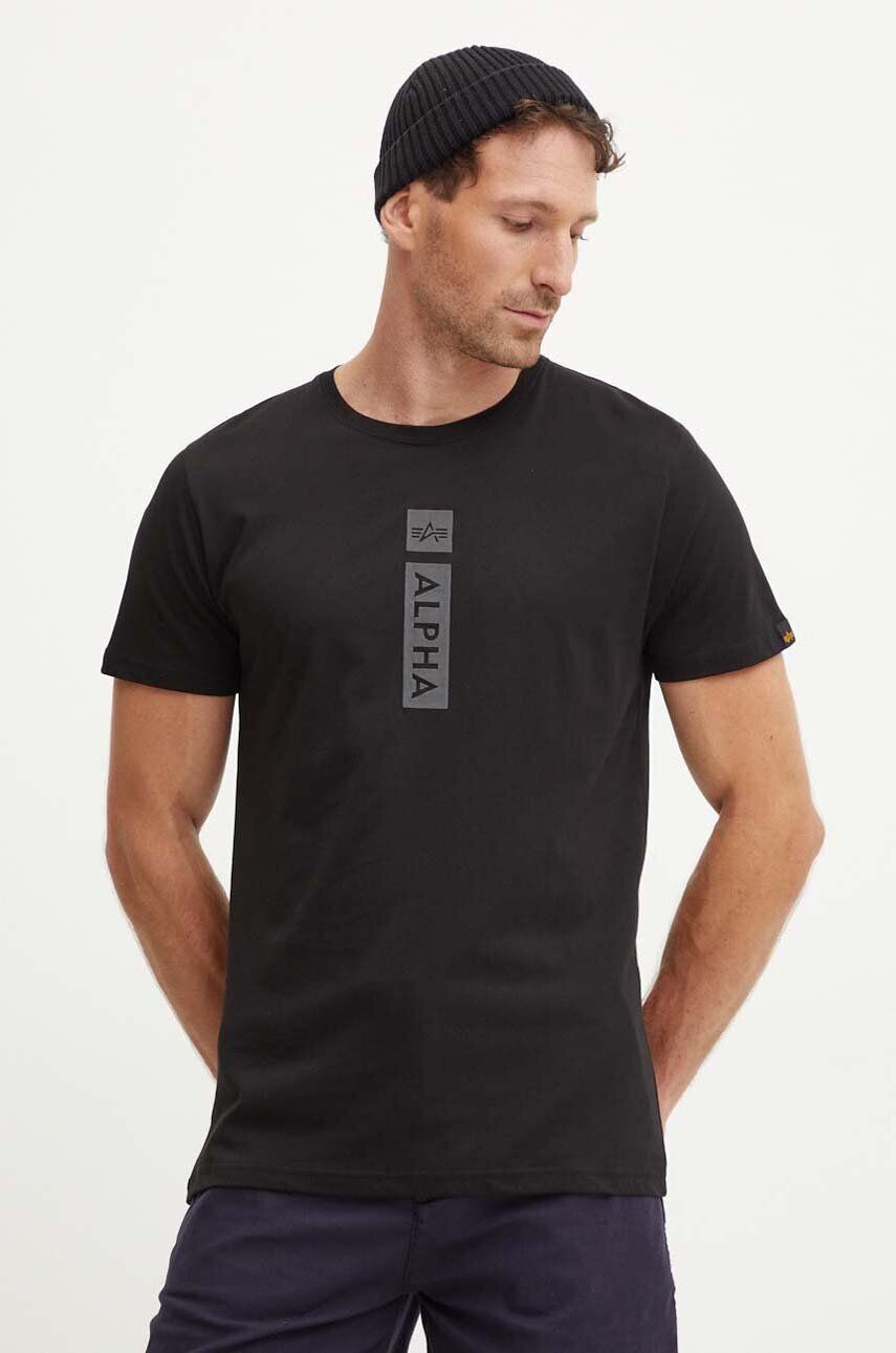 Хлопковая футболка Alpha Industries, черный
Хлопковая футболка Alpha Industries, черный