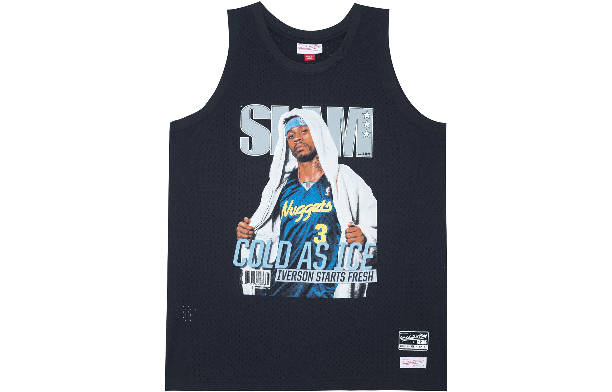Mitchell & Ness x SLAM Баскетбольная майка мужская черная Mitchell Ness
Mitchell & Ness x SLAM Баскетбольная майка мужская черная Mitchell Ness