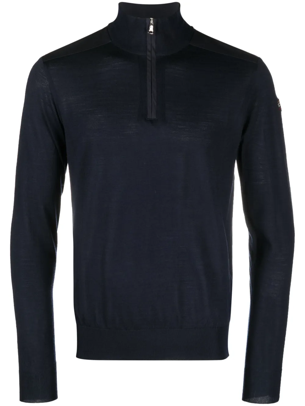 Джемпер с высоким воротником и нашивкой-логотипом Paul & Shark, синий
Джемпер с высоким воротником и нашивкой-логотипом Paul & Shark, синий