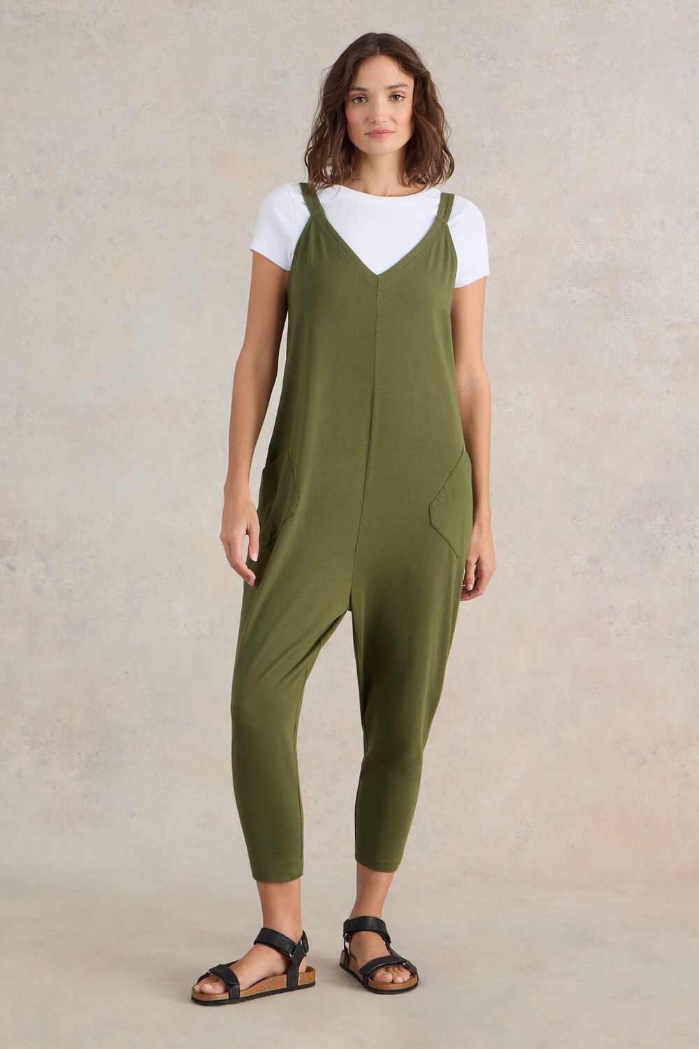 Комбинезон из джерси Selina White Stuff, зеленый
Комбинезон из джерси Selina White Stuff, зеленый