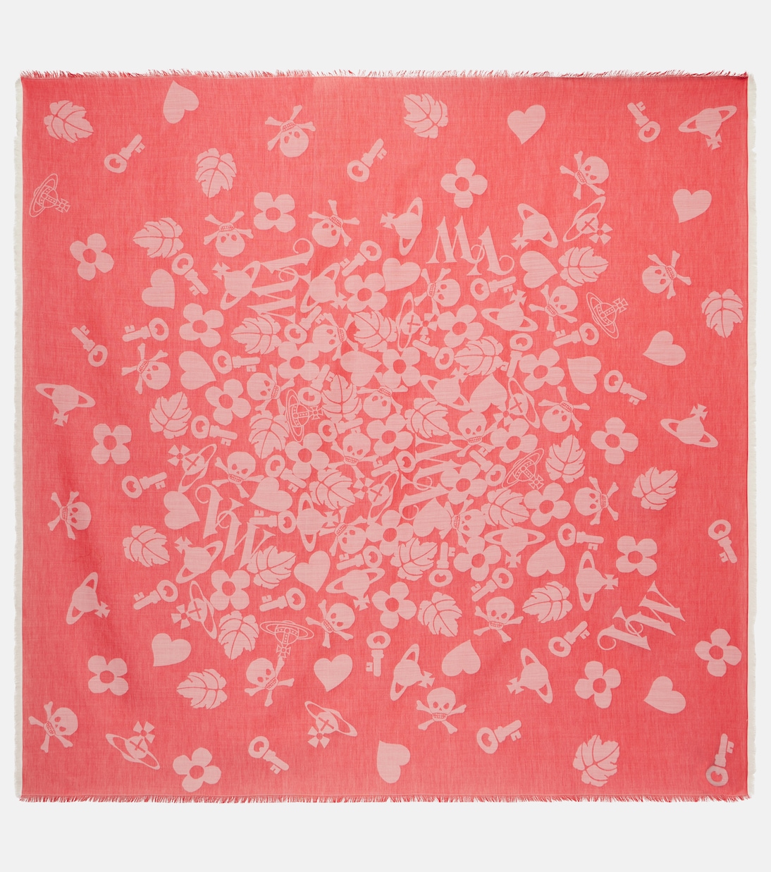 Шарф VW Icons из хлопка, шерсти и шелка Vivienne Westwood, красный
Шарф VW Icons из хлопка, шерсти и шелка Vivienne Westwood, красный