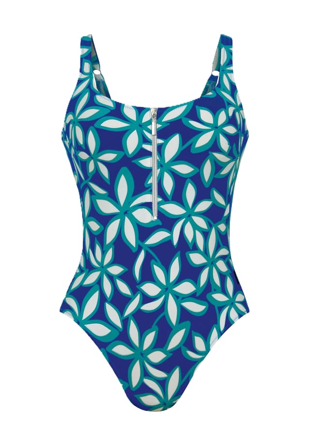 Пляжный купальник "Elouise" на молнии Rosa Faia, синий
Пляжный купальник "Elouise" на молнии Rosa Faia, синий