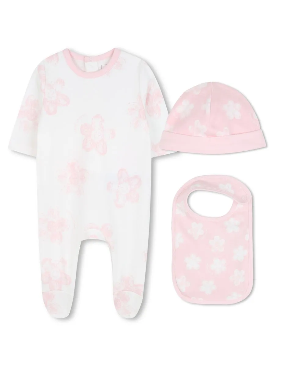 Набор для новорожденного розового цвета из хлопка Marc Jacobs
Набор для новорожденного розового цвета из хлопка Marc Jacobs