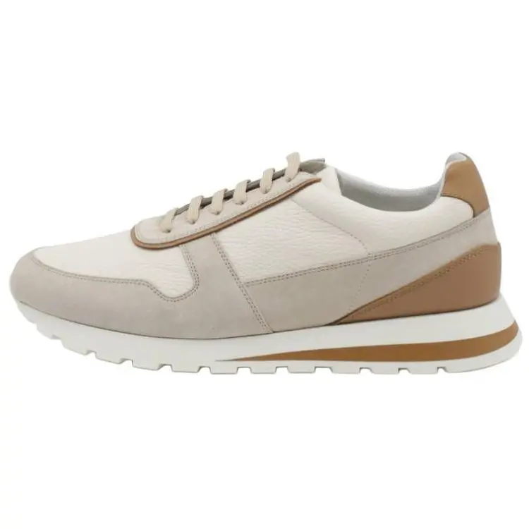 Кроссовки со вставками Brunello Cucinelli, Beige
Кроссовки со вставками Brunello Cucinelli, Beige
