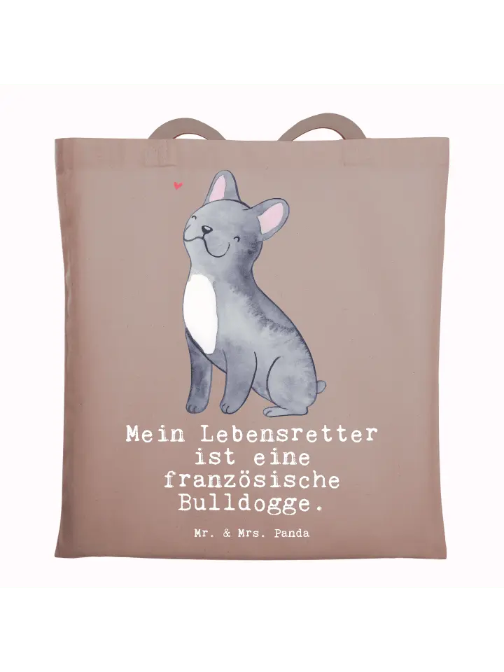 Сумка для переноски Mr & Mrs Panda Französische Bulldogge Lebensretter, пастельно-коричневый
Сумка для переноски Mr & Mrs Panda Französische Bulldogge Lebensretter, пастельно-коричневый