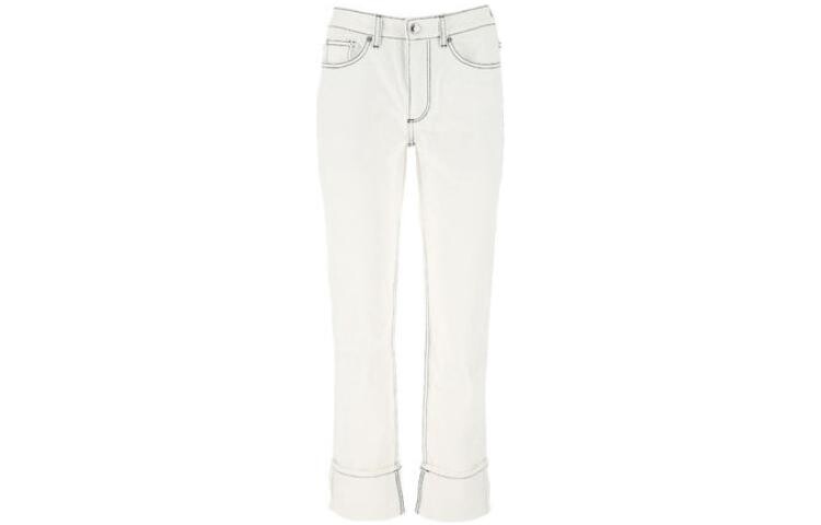 Джинсы женские Burberry приталенные, белый
Джинсы женские Burberry приталенные, белый