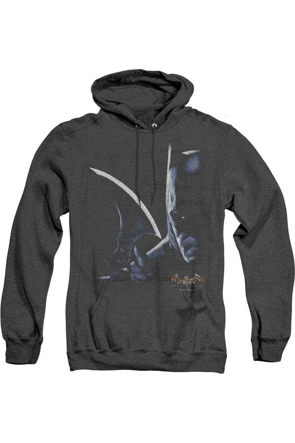 Batman Arkham Asylum Arkham Batman Adult Heather Hoodie / Толстовка с капюшоном Gildan, черный
Batman Arkham Asylum Arkham Batman Adult Heather Hoodie / Толстовка с капюшоном Gildan, черный