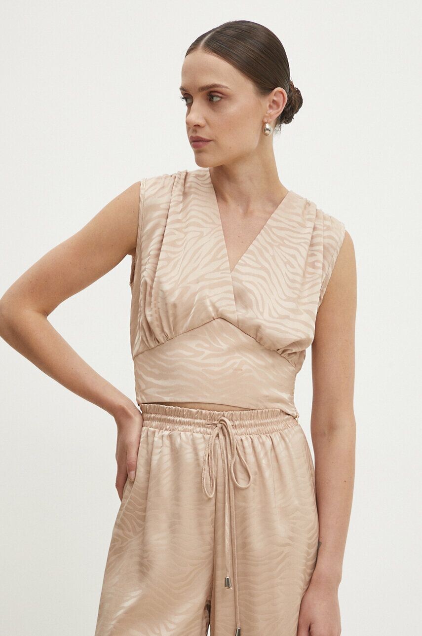 Блуза Answear Lab, бежевый
Блуза Answear Lab, бежевый