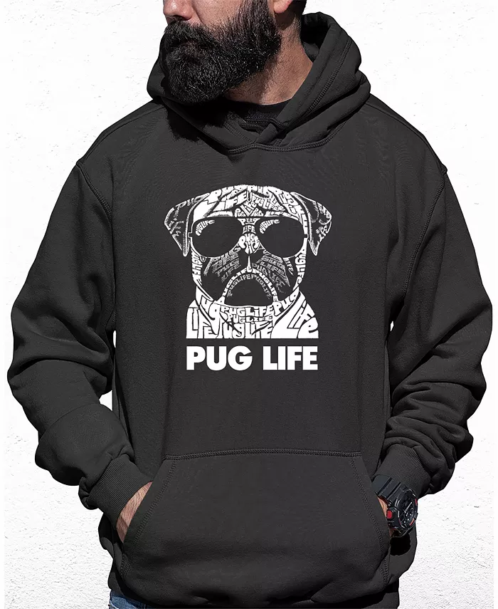 Мужская толстовка с капюшоном Pug Life и принтом LA Pop Art, серый
Мужская толстовка с капюшоном Pug Life и принтом LA Pop Art, серый