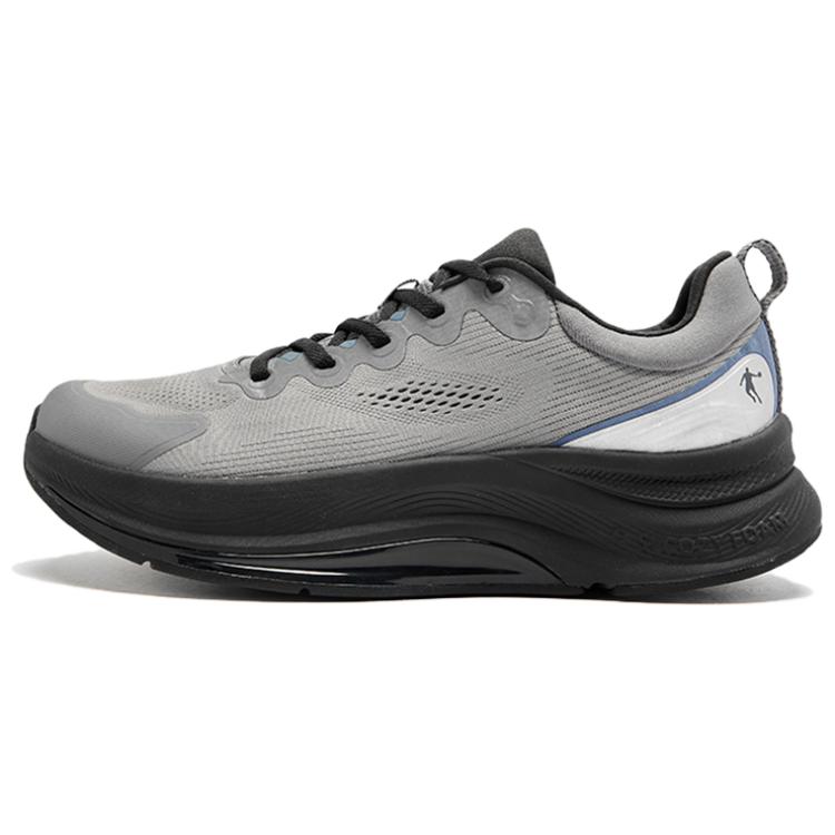 QIAODAN Кроссовки для бега с низкой подошвой и амортизацией, противоскользящие, серо-черные, мужские
QIAODAN Кроссовки для бега с низкой подошвой и амортизацией, противоскользящие, серо-черные, мужские