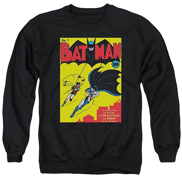Первая взрослая толстовка с круглым вырезом с изображением Бэтмена. Licensed Character
Первая взрослая толстовка с круглым вырезом с изображением Бэтмена. Licensed Character