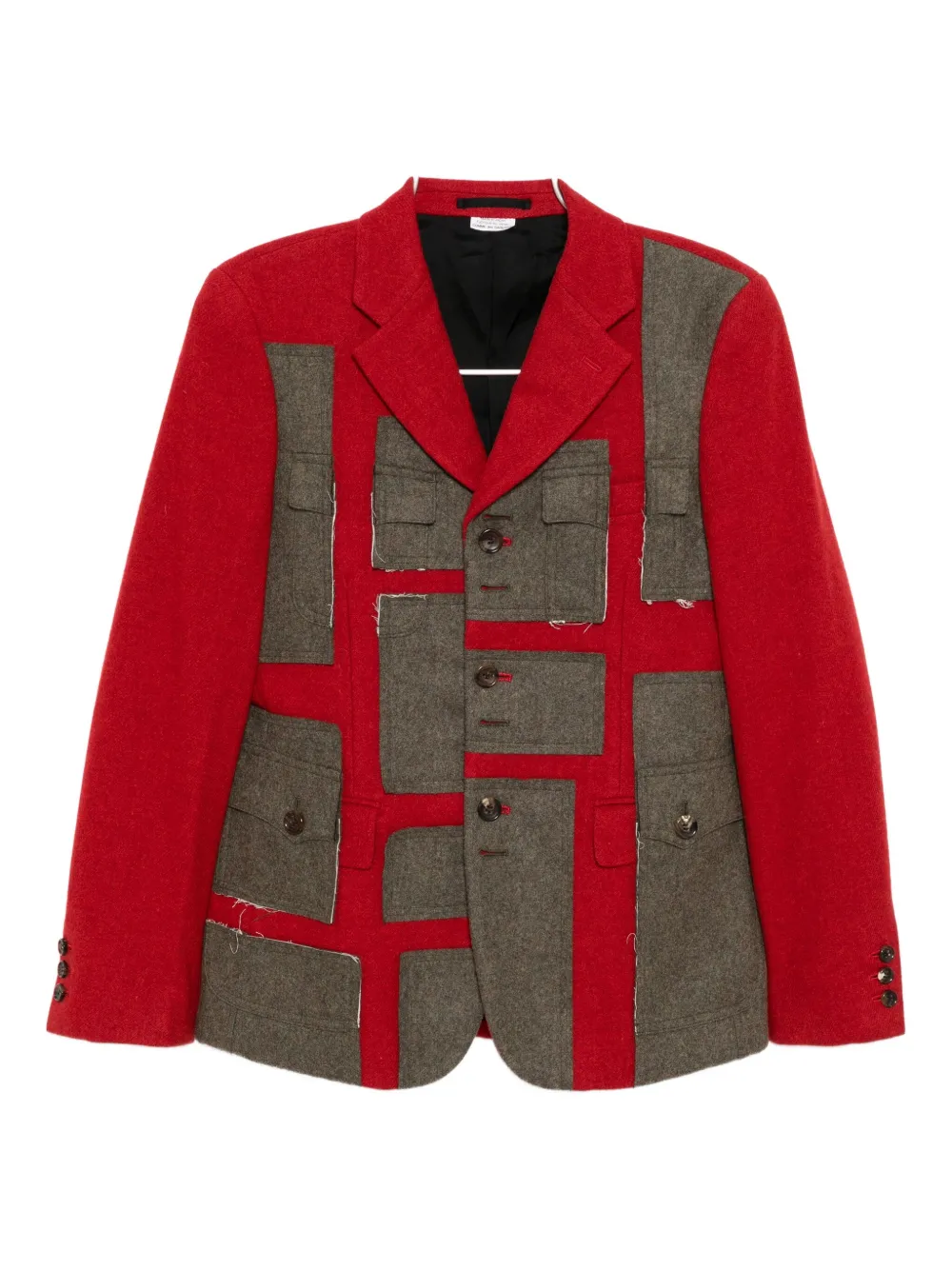 Куртка в технике пэчворк Comme des Garçons Homme Plus, красный
Куртка в технике пэчворк Comme des Garçons Homme Plus, красный