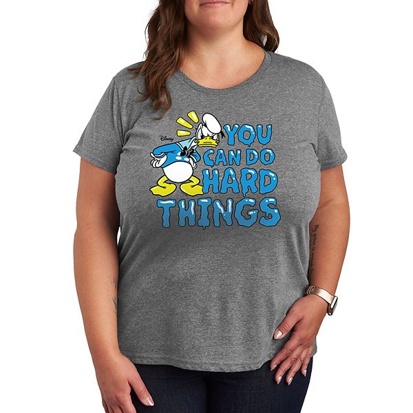 Футболка с принтом Donald Duck Plus You Can Do Hard Things Disney, Heather Gray
Футболка с принтом Donald Duck Plus You Can Do Hard Things Disney, Heather Gray