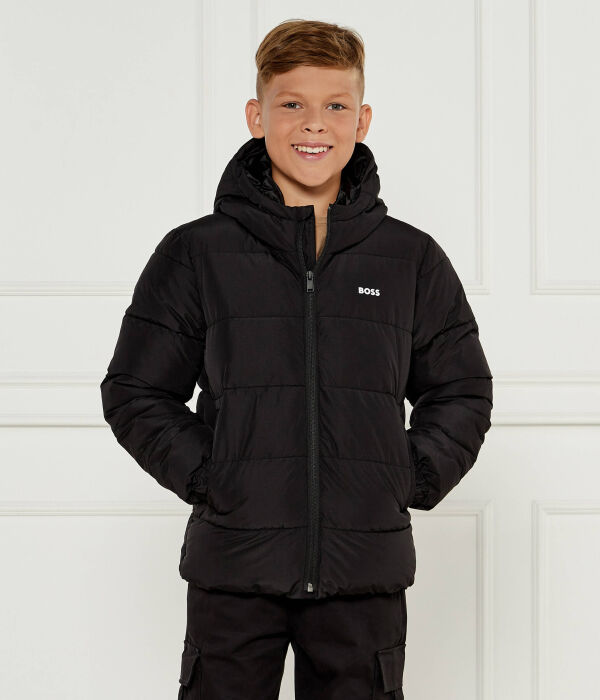 Куртка детская Boss Kidswear утепленная с капюшоном, черный
Куртка детская Boss Kidswear утепленная с капюшоном, черный