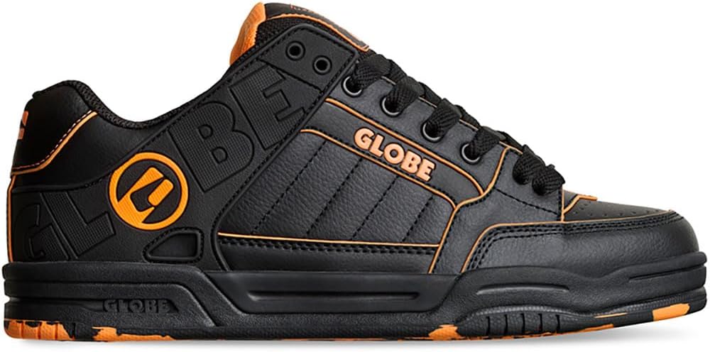 Мужские скейтбордические кроссовки Globe Tilt, черный/оранжевый
Мужские скейтбордические кроссовки Globe Tilt, черный/оранжевый