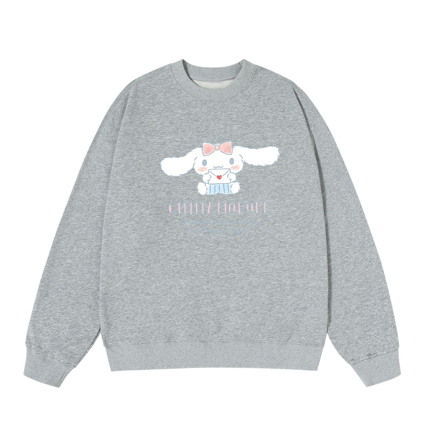 Cinnamoroll худи Unisex Sanrio, серый
Cinnamoroll худи Unisex Sanrio, серый