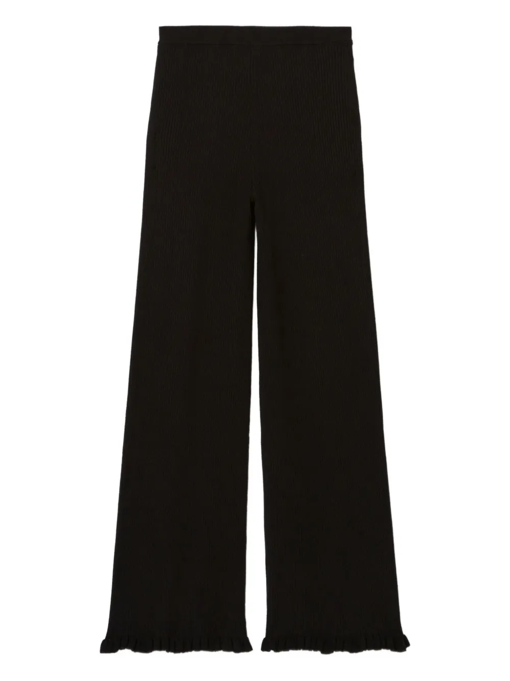 Брюки в рубчик с оборками Claudie Pierlot, черный
Брюки в рубчик с оборками Claudie Pierlot, черный