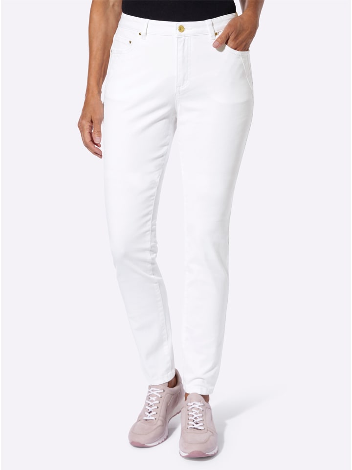 Джинсы с пятью карманами белого цвета WITT WEIDEN
Джинсы с пятью карманами белого цвета WITT WEIDEN