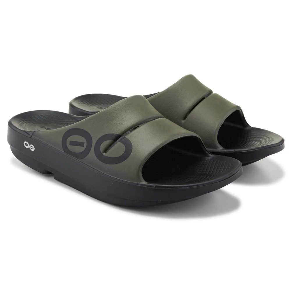 Оооххх спортивные сандалии-слайды Oofos, зеленый
Оооххх спортивные сандалии-слайды Oofos, зеленый