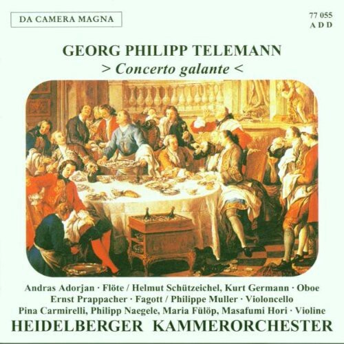 CD диск Telemann / Adorjan / Nagele / Heidelb: Con Galante
CD диск Telemann / Adorjan / Nagele / Heidelb: Con Galante
