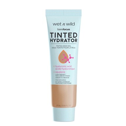 Wet N Wild Bare Focus Tinted Skin Perfector Увлажняющий флюид с гиалуроновой кислотой среднего загара 27 мл, Wet 'N' Wild 
Wet N Wild Bare Focus Tinted Skin Perfector Увлажняющий флюид с гиалуроновой кислотой среднего загара 27 мл, Wet 'N' Wild