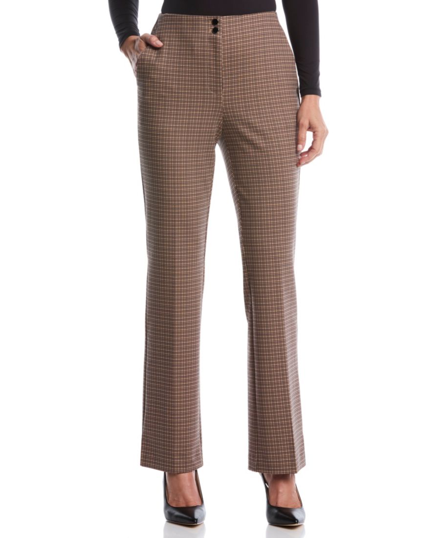 Брюки Petite Bootcut в клетку с принтом Ponte Rafaella, Brown
Брюки Petite Bootcut в клетку с принтом Ponte Rafaella, Brown