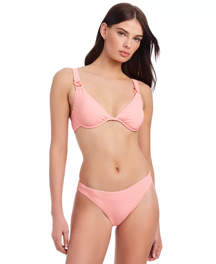 Женский бикини-топ на косточках Stay Connected и плавки-хипстеры Sanctuary, розовый
Женский бикини-топ на косточках Stay Connected и плавки-хипстеры Sanctuary, розовый