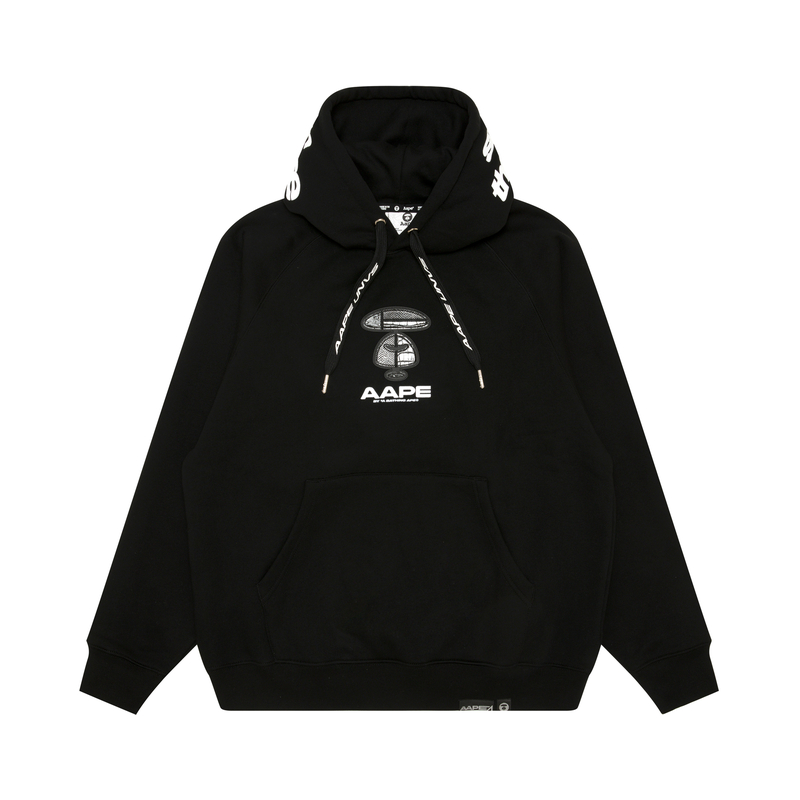 Bathing APE худи с логотипом Moonface Aape, черный
Bathing APE худи с логотипом Moonface Aape, черный