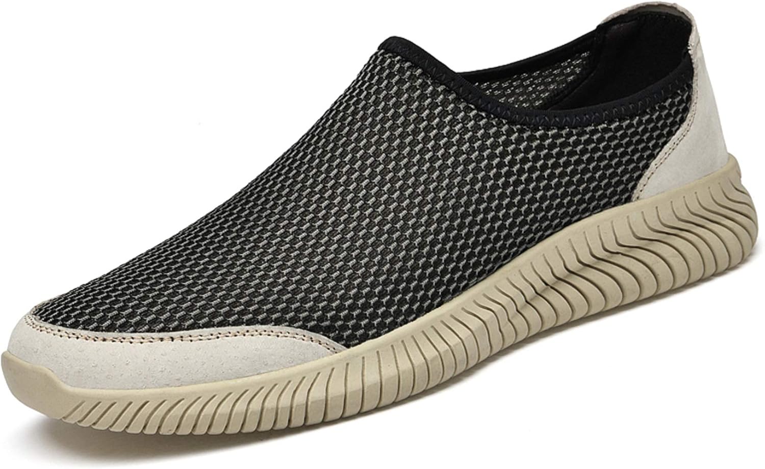 Мужские летние слипоны GOSPT из дышащей сетки, легкие кроссовки-обувь для воды, бежевый
Мужские летние слипоны GOSPT из дышащей сетки, легкие кроссовки-обувь для воды, бежевый