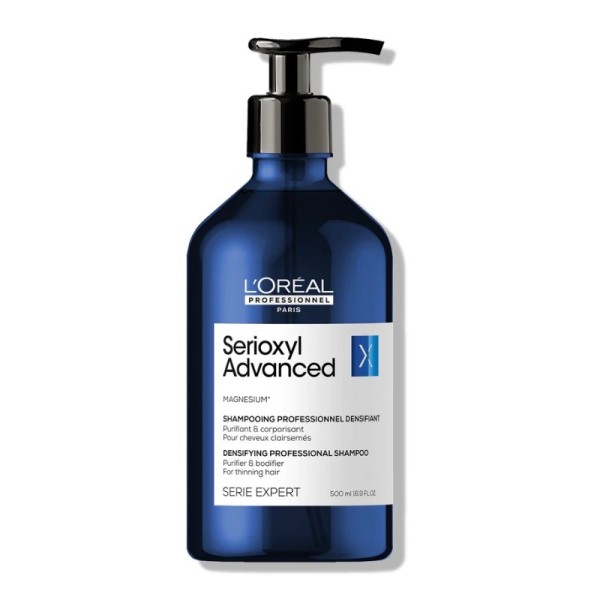 Очищающий шампунь для истонченных волос serioxyl advanced purifier & bodifier shampoo L′Oréal Professionnel Paris, 500 мл
Очищающий шампунь для истонченных волос serioxyl advanced purifier & bodifier shampoo L′Oréal Professionnel Paris, 500 мл