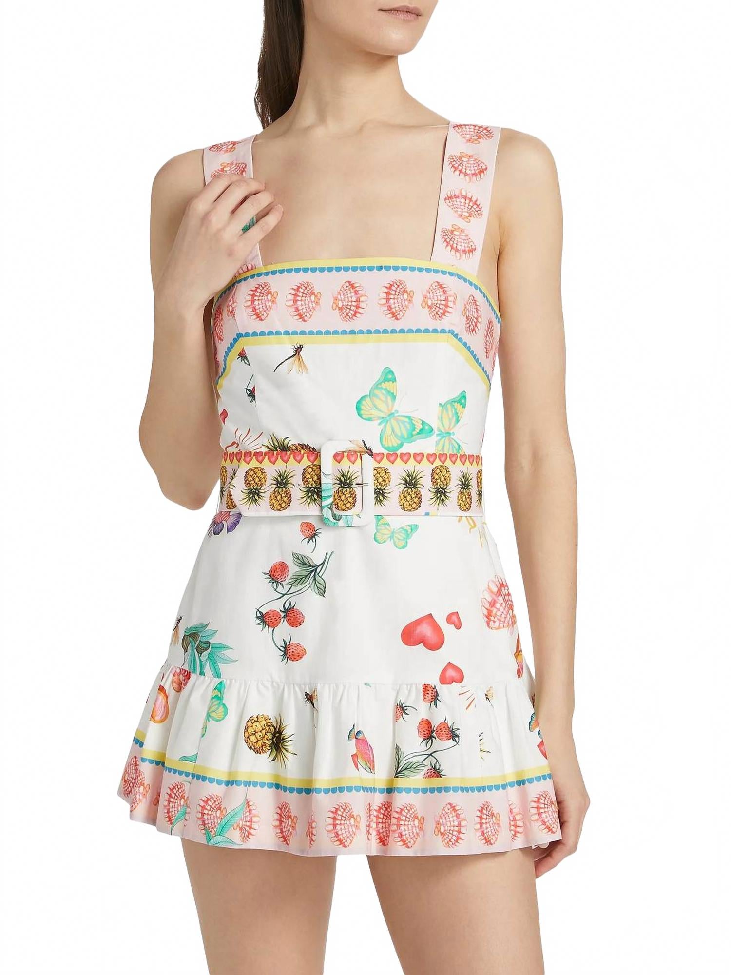 Лена Шорты-комбинезон с принтом открытки Amanda Uprichard, Postcard Print
Лена Шорты-комбинезон с принтом открытки Amanda Uprichard, Postcard Print