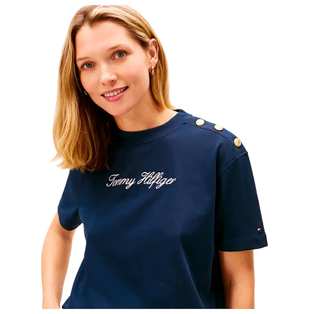 Футболка с коротким рукавом Tommy Hilfiger Script Modern, синий
Футболка с коротким рукавом Tommy Hilfiger Script Modern, синий