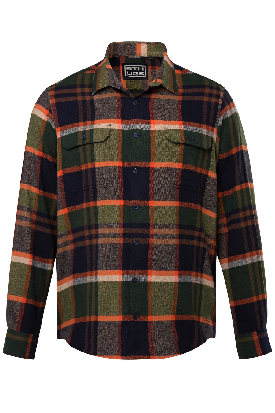 Рубашка обычного кроя на пуговицах STHUGE, разноцветный
Рубашка обычного кроя на пуговицах STHUGE, разноцветный