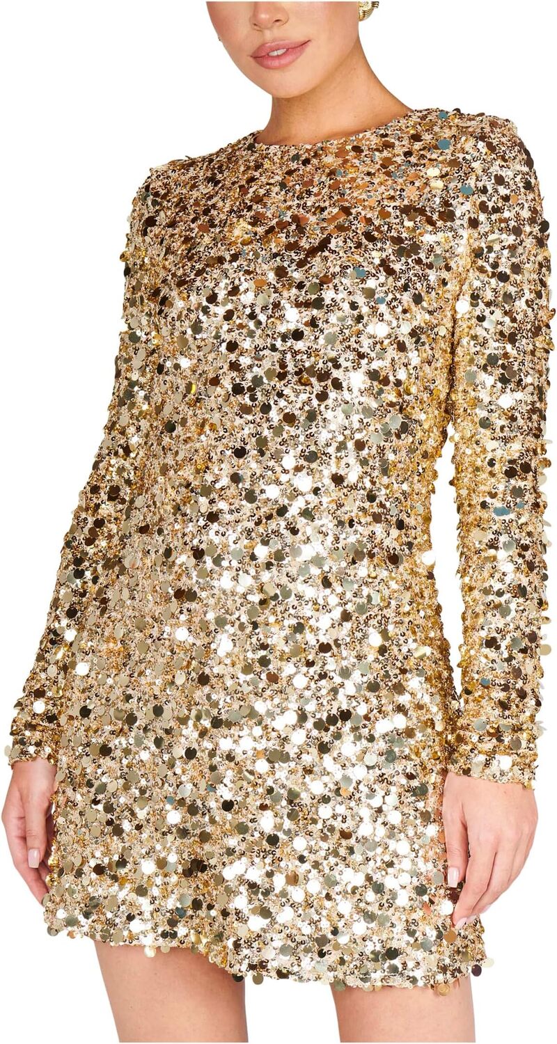 Платье Show Me Your Mumu Maddison Mini Dress, цвет Gold Metallic Sequins
Платье Show Me Your Mumu Maddison Mini Dress, цвет Gold Metallic Sequins