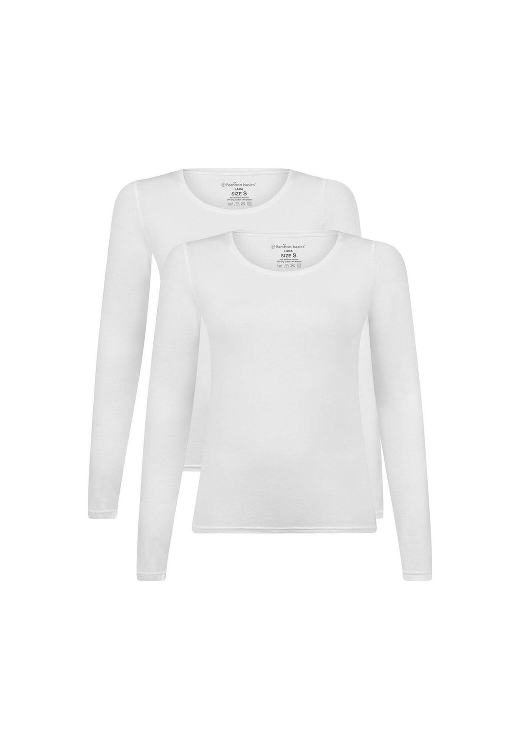 Женская футболка, 2 шт. - LARA с бревенчатым рукавом, нижняя рубашка, круглый вырез, однотонная Bamboo Basics
Женская футболка, 2 шт. - LARA с бревенчатым рукавом, нижняя рубашка, круглый вырез, однотонная Bamboo Basics